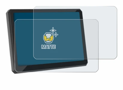 Immagine del dispositivo Carpuride W702BS 7" con un'ampia varietà di protezioni per lo schermo.