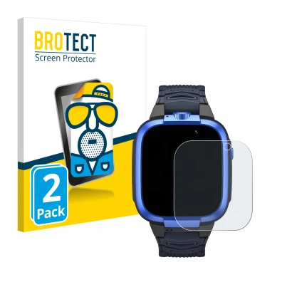 Parte frontale di una confezione del prodotto con il logo del marchio BROTECT. Accanto è raffigurato il dispositivo Xiaomi Mib