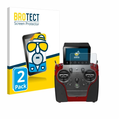 Parte frontale di una confezione del prodotto con il logo del marchio BROTECT. Accanto è raffigurato il dispositivo PowerBox S