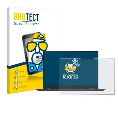 Parte frontale di una confezione del prodotto con il logo del marchio BROTECT. Accanto è raffigurato il dispositivo ASUS Vivob