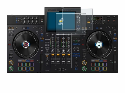 Immagine del dispositivo Pioneer XDJ-AZ con un'ampia varietà di protezioni per lo schermo.