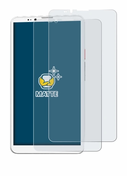 Immagine del dispositivo Bigme Hibreak Pro con un'ampia varietà di protezioni per lo schermo.