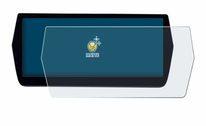 Immagine del dispositivo MG ZS Hybrid+ con un'ampia varietà di protezioni per lo schermo.