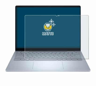 Immagine del dispositivo Dell 14 Plus 2-in-1 con un'ampia varietà di protezioni per lo schermo.
