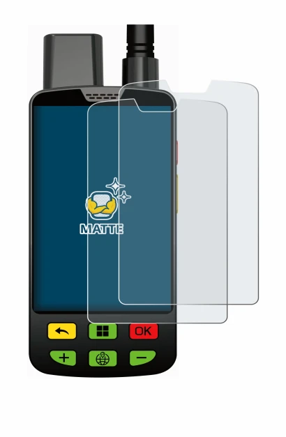 Immagine del dispositivo Aduro Locit GPS con un'ampia varietà di protezioni per lo schermo.