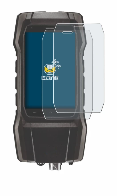 Immagine del dispositivo Testo 300 con un'ampia varietà di protezioni per lo schermo.