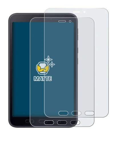 Immagine del dispositivo Samsung galaxy Tab Active 5 5G Enterprise Edition con un'ampia varietà di protezioni per lo schermo.