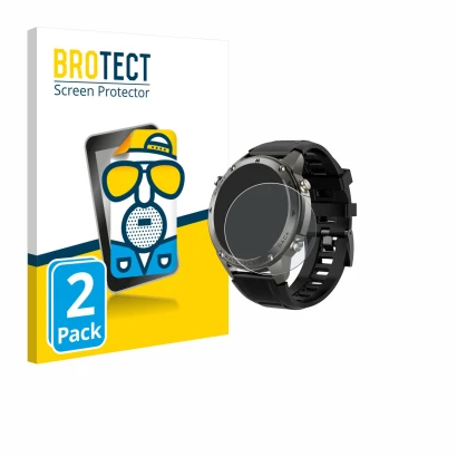 Parte frontale di una confezione del prodotto con il logo del marchio BROTECT. Accanto è raffigurato il dispositivo Knauermann