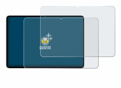 Immagine del dispositivo Nubia Pad Pro con un'ampia varietà di protezioni per lo schermo.
