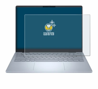 Immagine del dispositivo Dell 14 Plus Laptop con un'ampia varietà di protezioni per lo schermo.