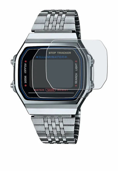 Immagine del dispositivo Casio iconic ABL-100WE-1A con un'ampia varietà di protezioni per lo schermo.