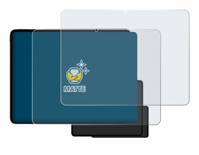 Immagine del dispositivo OnePlus Pad 3 con un'ampia varietà di protezioni per lo schermo.