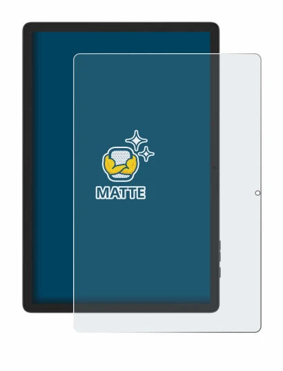 Immagine del dispositivo Doogee Tab E3 Pro 13 con un'ampia varietà di protezioni per lo schermo.