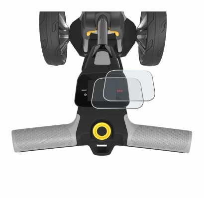 Immagine del dispositivo PowaKaddy CT6 2025 con un'ampia varietà di protezioni per lo schermo.