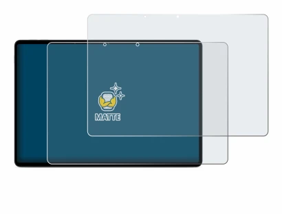 Immagine del dispositivo OnePlus Pad Lite con un'ampia varietà di protezioni per lo schermo.