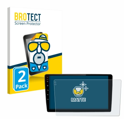 Parte frontale di una confezione del prodotto con il logo del marchio BROTECT. Accanto è raffigurato il dispositivo Junsun V2 