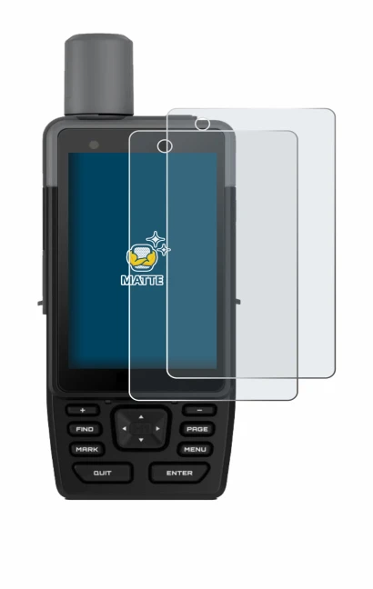 Immagine del dispositivo Garmin GPSMAP H1 con un'ampia varietà di protezioni per lo schermo.