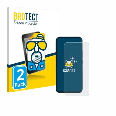 Parte frontale di una confezione del prodotto con il logo del marchio BROTECT. Accanto è raffigurato il dispositivo Xiaomi 15T