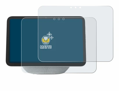 Immagine del dispositivo Amazon Echo Show 8 2025 (4a Gen.) con un'ampia varietà di protezioni per lo schermo.