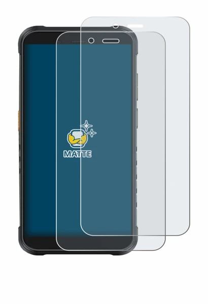 Immagine del dispositivo Ulefone RugKing con un'ampia varietà di protezioni per lo schermo.