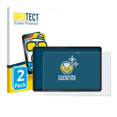 Parte frontale di una confezione del prodotto con il logo del marchio BROTECT. Accanto è raffigurato il dispositivo Lenovo Ide