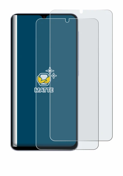 Immagine del dispositivo Samsung Galaxy A07 con un'ampia varietà di protezioni per lo schermo.