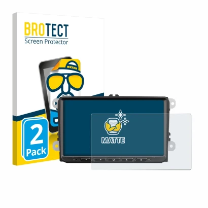 Parte frontale di una confezione del prodotto con il logo del marchio BROTECT. Accanto è raffigurato il dispositivo Zenec Z-E2
