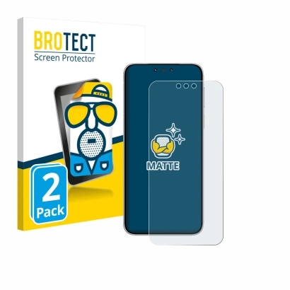 Parte frontale di una confezione del prodotto con il logo del marchio BROTECT. Accanto è raffigurato il dispositivo Huawei Mat