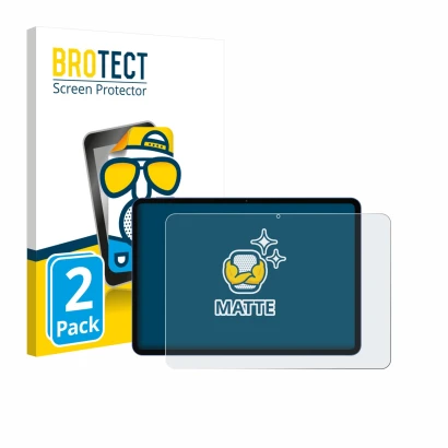 Parte frontale di una confezione del prodotto con il logo del marchio BROTECT. Accanto è raffigurato il dispositivo Xiaomi Poc