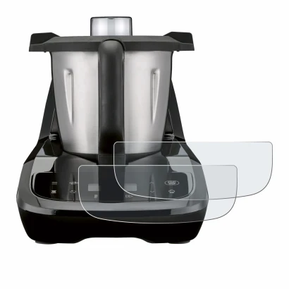 Immagine del dispositivo SilverCrest Monsieur Cuisine compact con un'ampia varietà di protezioni per lo schermo.