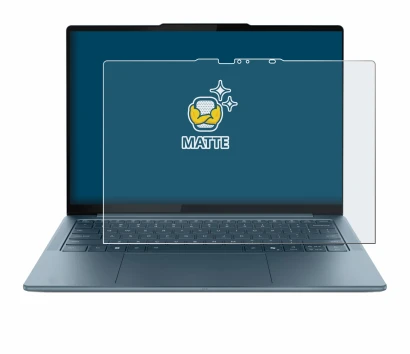 Immagine del dispositivo Lenovo Yoga Slim 7 Gen 10 14" Touch con un'ampia varietà di protezioni per lo schermo.