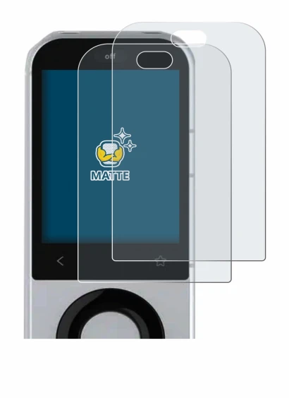 Immagine del dispositivo Sofabaton X2 con un'ampia varietà di protezioni per lo schermo.