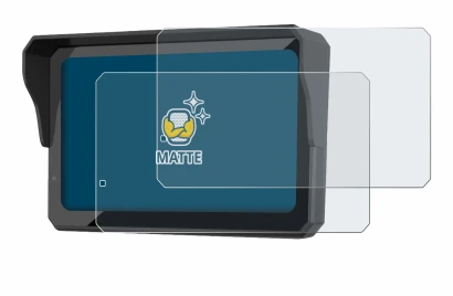 Immagine del dispositivo Carpuride W602S Pro con un'ampia varietà di protezioni per lo schermo.