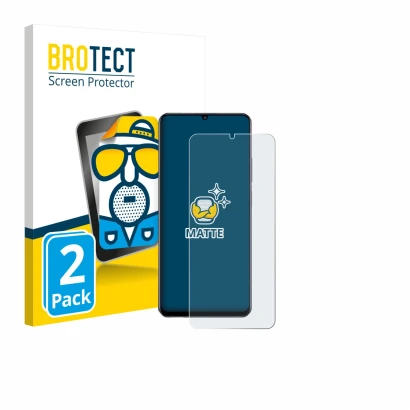 Parte frontale di una confezione del prodotto con il logo del marchio BROTECT. Accanto è raffigurato il dispositivo realme Not