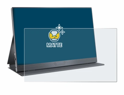 Immagine del dispositivo CUIUIC GS156B2 con un'ampia varietà di protezioni per lo schermo.