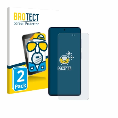 Parte frontale di una confezione del prodotto con il logo del marchio BROTECT. Accanto è raffigurato il dispositivo Samsung Ga