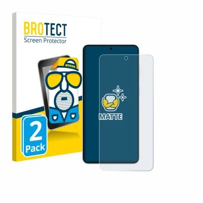 Parte frontale di una confezione del prodotto con il logo del marchio BROTECT. Accanto è raffigurato il dispositivo Samsung Ga