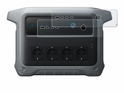 Immagine del dispositivo Anker SOLIX C1000 Gen 2 con un'ampia varietà di protezioni per lo schermo.