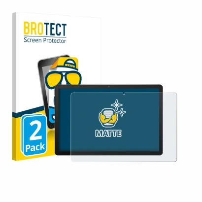 Parte frontale di una confezione del prodotto con il logo del marchio BROTECT. Accanto è raffigurato il dispositivo Sunmi CPad