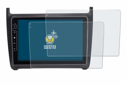 Immagine del dispositivo Dynavin D9-69H Premium Flex 9" con un'ampia varietà di protezioni per lo schermo.