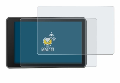 Immagine del dispositivo Garmin zumo XT3 4.7" con un'ampia varietà di protezioni per lo schermo.