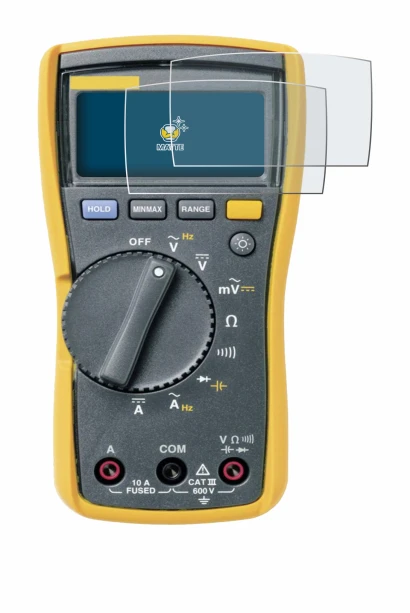Immagine del dispositivo Fluke MultiMeter 113 con un'ampia varietà di protezioni per lo schermo.