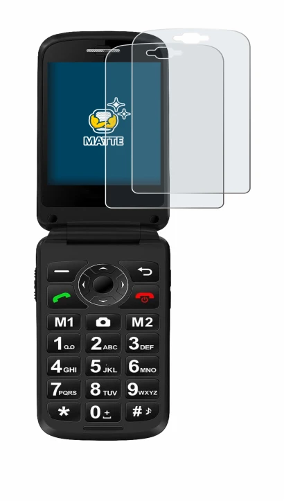 Immagine del dispositivo Simvalley Mobile XL-970 con un'ampia varietà di protezioni per lo schermo.