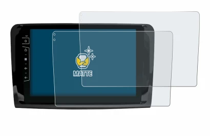 Immagine del dispositivo Dynavin D9-DF432 9" con un'ampia varietà di protezioni per lo schermo.