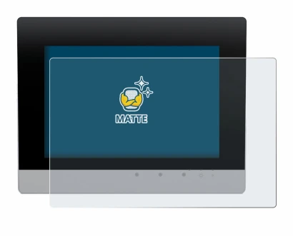 Immagine del dispositivo WAGO Touch Panel 600 Web Panel con un'ampia varietà di protezioni per lo schermo.