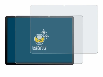 Immagine del dispositivo TCL Tab A1 Plus con un'ampia varietà di protezioni per lo schermo.