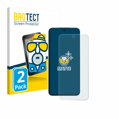 Parte frontale di una confezione del prodotto con il logo del marchio BROTECT. Accanto è raffigurato il dispositivo Oppo A6s P
