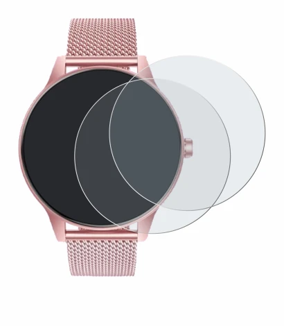 Immagine del dispositivo TAOLOON Smartwatch 1.27" con un'ampia varietà di protezioni per lo schermo.