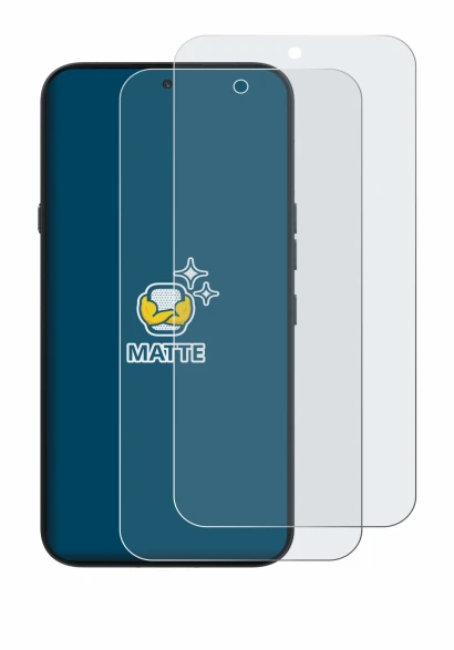 Immagine del dispositivo Nothing Phone (4a) Pro con un'ampia varietà di protezioni per lo schermo.