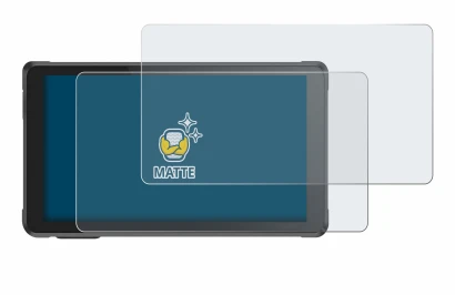 Immagine del dispositivo Interphone RideSync con un'ampia varietà di protezioni per lo schermo.